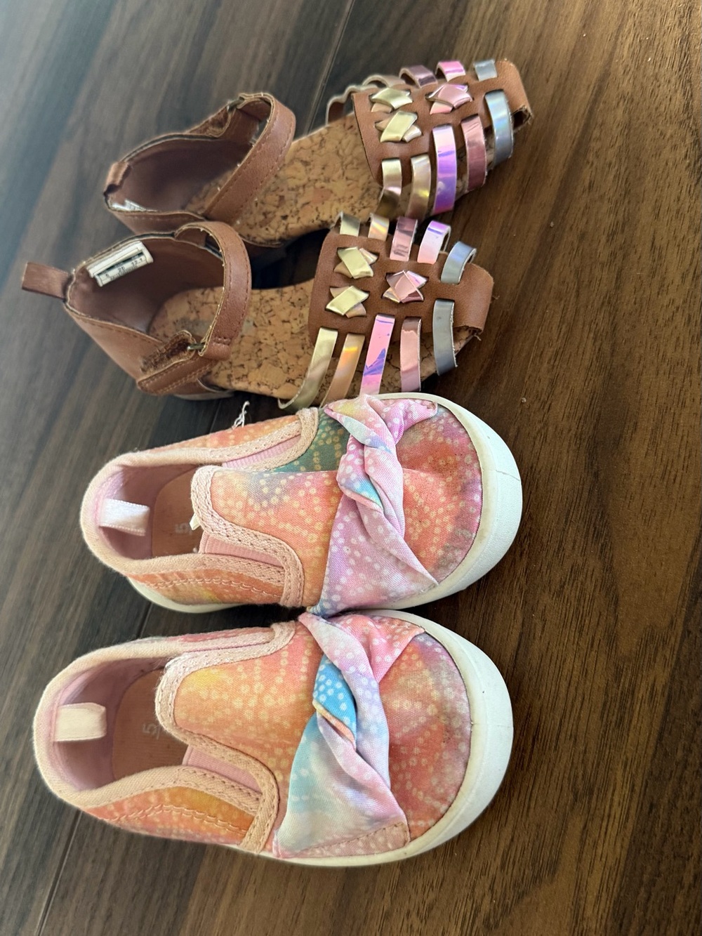 Two Toddler Girl Shoes